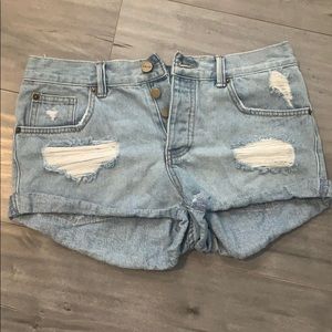 Amuse society jean shorts
